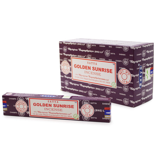 Satya Incense Sticks - Golden Sunrise