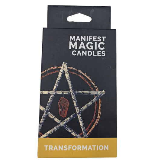 Manifest Magic Candles (balení 12 ks) - Černá - Transformace