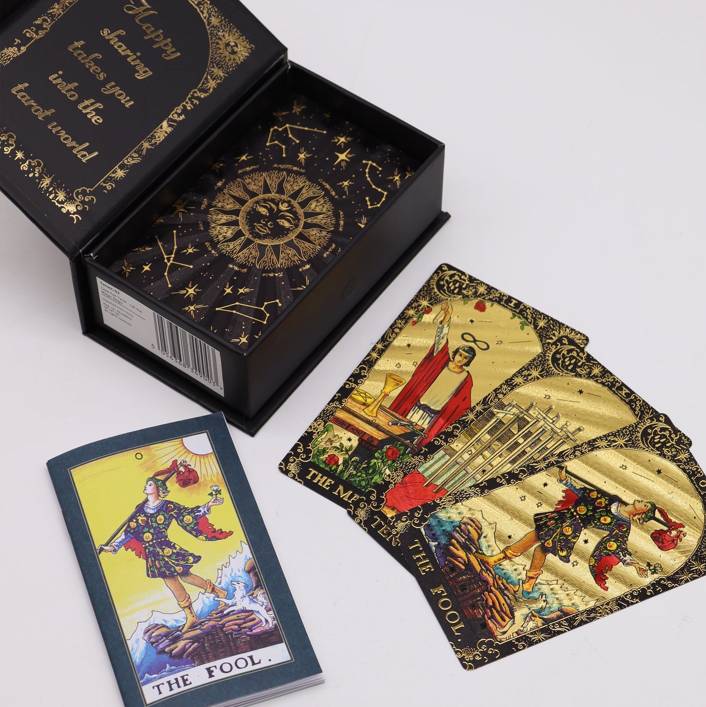 Tarot ze zlaté fólie - Dárková krabička